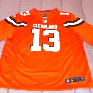 Nike Cleveland Browns #13 Odell Beckham Jr Game Jersey